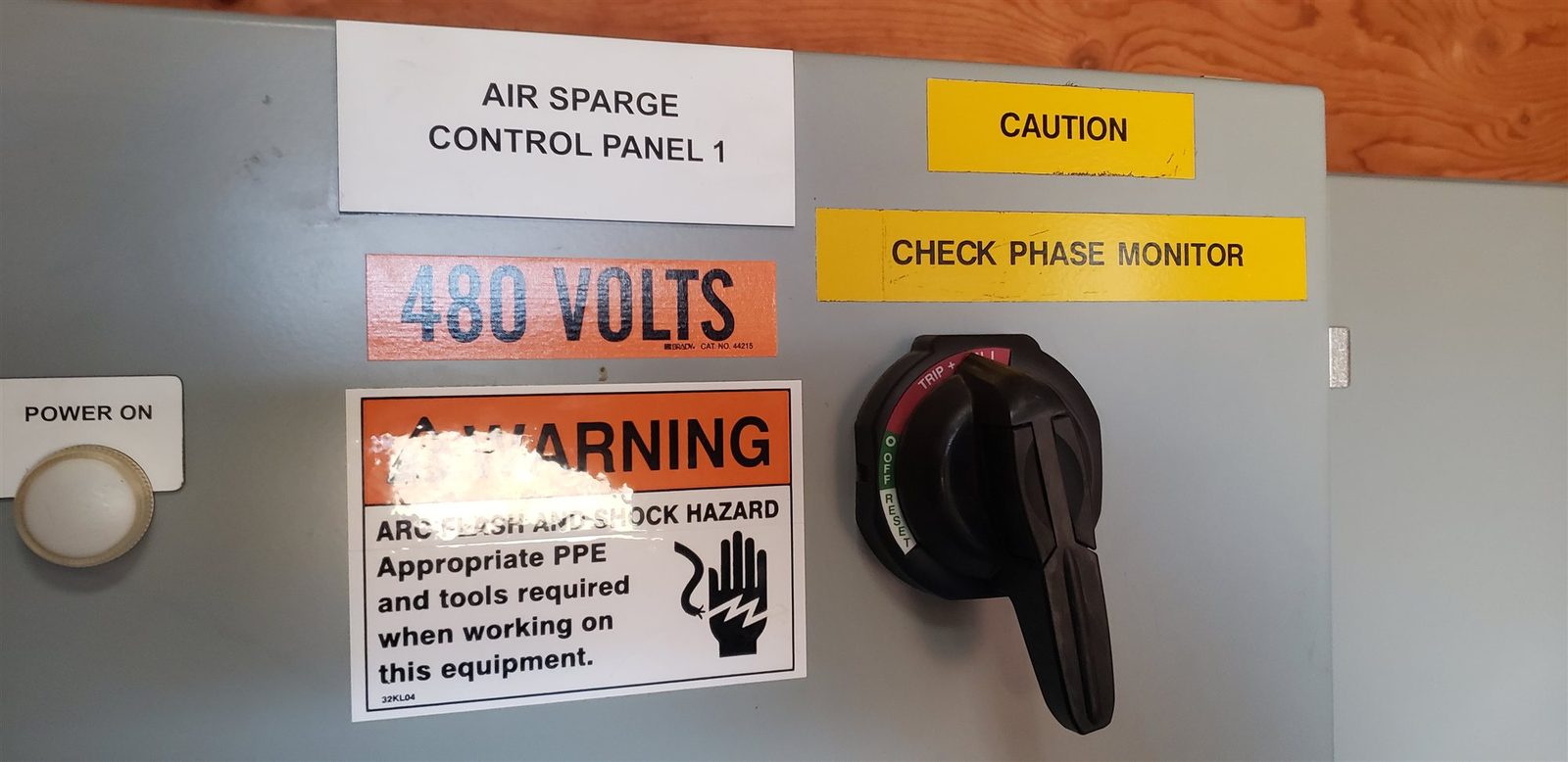 RS4000 — control panel