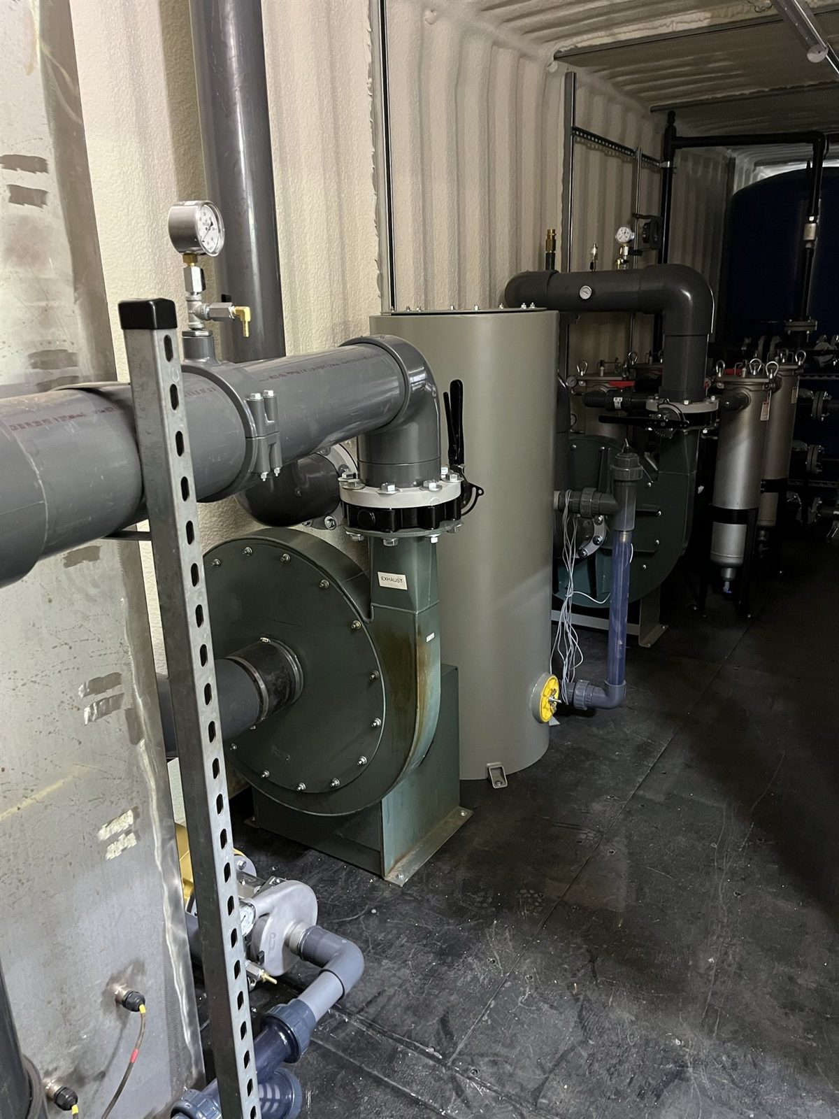 Mountain House — blowers tanks