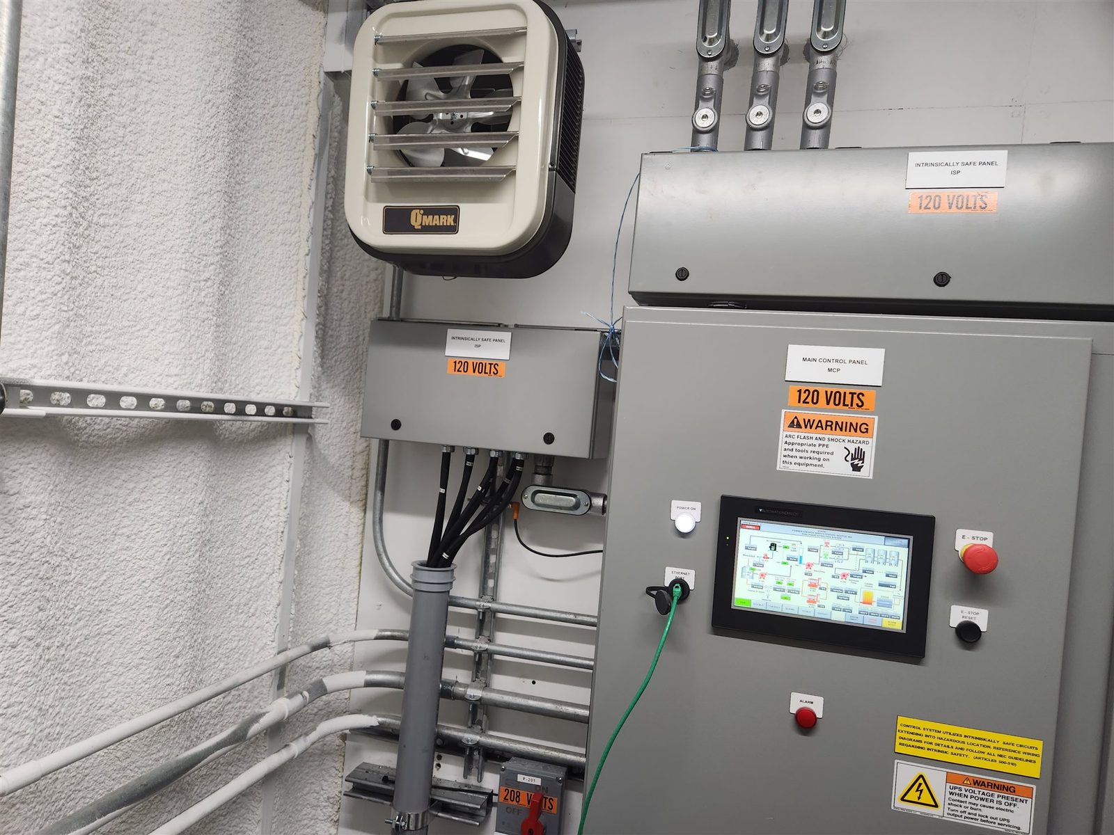 RDPE9000 — control panel HMI